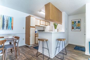 Kitchen at Barber Park Apartments in Orlando FL
